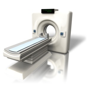 An image of a CAT (CT) scanner, medical equipment