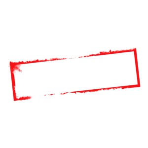 Blank Stamp Outline Wide Great PowerPoint ClipArt for