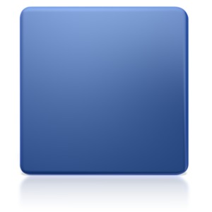 This clip art image shows a shinny square icon.