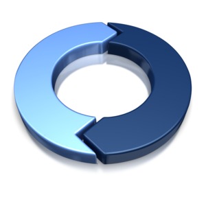 This clip art image shows a 2 piece chevron.