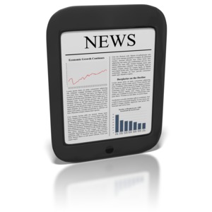 A simple electronic news reader.