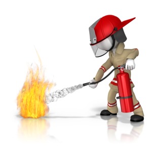 Fire Hose  Great PowerPoint ClipArt for Presentations