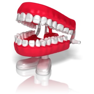 Chatter Teeth | 3D Animated Clipart for PowerPoint 