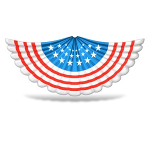 An image of a patriotic political banner.