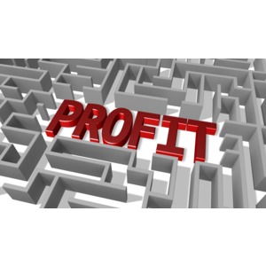 A word is found in the center of a maze in this custom clipart.  You can change the word to a phrase of your own.