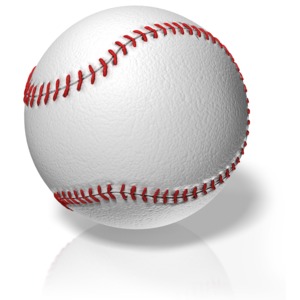 A standard baseball.