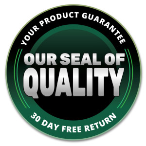 A round seal, certificate or badge with customizable text.