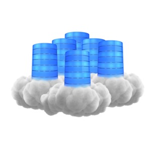 Multiple databases in the cloud.