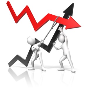 One figure works to raise revenue while the other tries to lower costs.