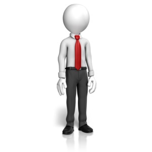 An image of a male stick figure standing.