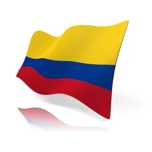 An image of the Colombia&#039;s flag