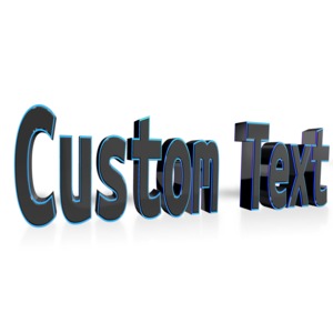Spinning Text  3D Animated Clipart for PowerPoint 