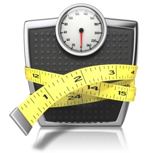 Stick Figure Overweight Scale  Great PowerPoint ClipArt for Presentations  