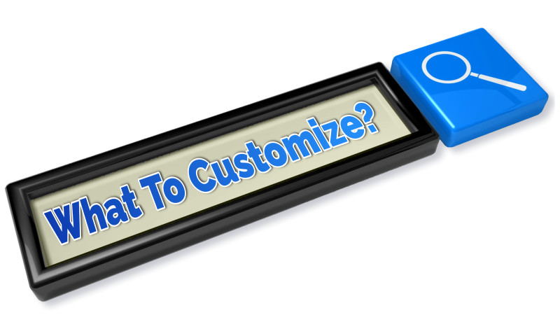 This Presentation Clipart shows a preview of Custom Search Bar