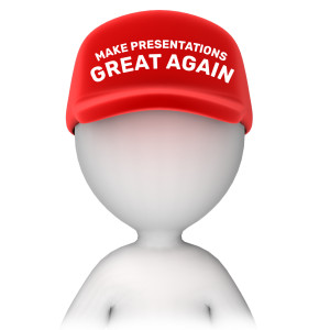 A stick figure is shown wearing a custom text hat.