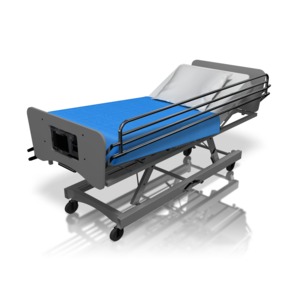 An image of a hospital bed.