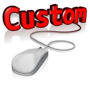 An image of a mouse going into custom text.