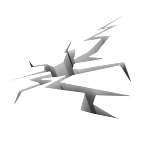 An image of a crack/hole in the ground.