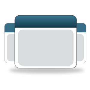 A simple icon representing a calendar day or month.