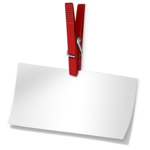 Blank Paper Scrap  Great PowerPoint ClipArt for Presentations 