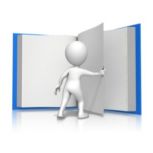 Open Book Pages  Great PowerPoint ClipArt for Presentations 