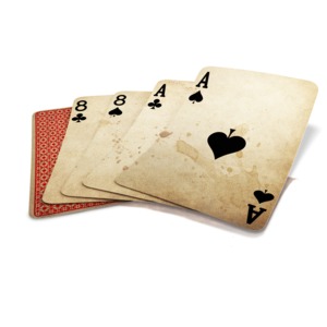 This clip art image shows a dead mans hand from a tail of the old west.