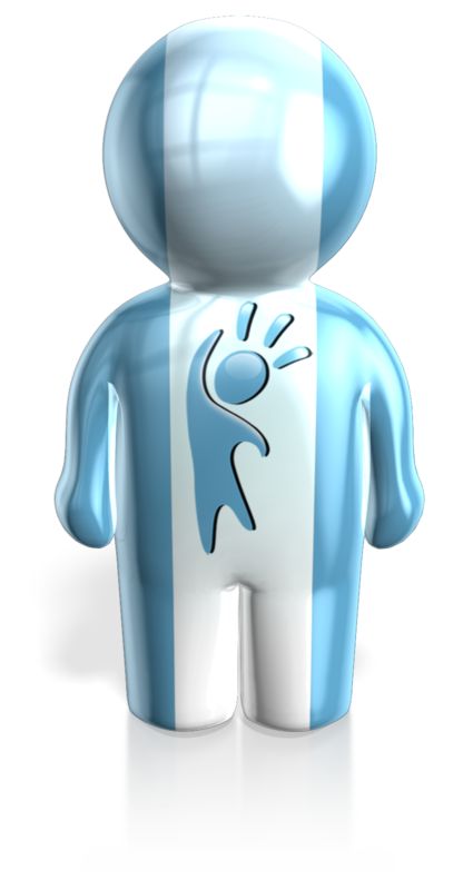 This Presentation Clipart shows a preview of Peg Figure Custom