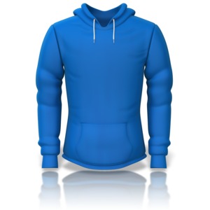 An image of a sweatshirt hoodie.