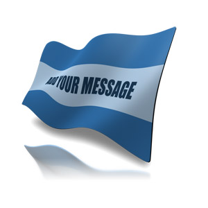 Place your own custom image on this flag.