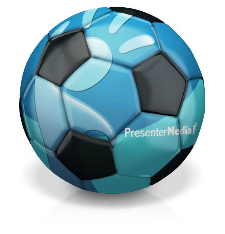 This Presentation Clipart shows a preview of Custom Soccer Ball