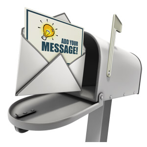 Letter Into Computer Screen Mailbox | 3D Animated Clipart for ...