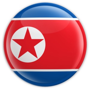 North Korean Flag Persp | 3D Animated Clipart for PowerPoint ...