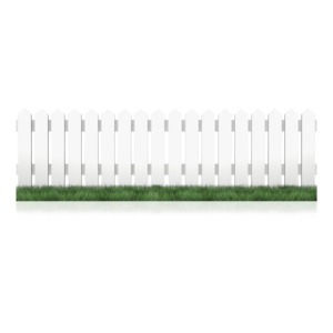 White Picket Fence | Great PowerPoint ClipArt for Presentations -  
