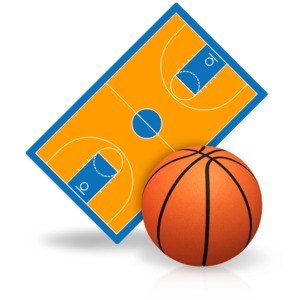 Basketballs In Hoop | 3D Animated Clipart for PowerPoint