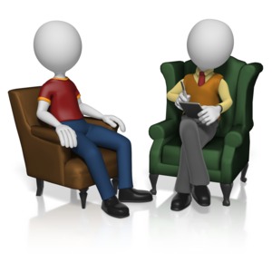 Customize the colors of a therapist and patient sitting together in a session.