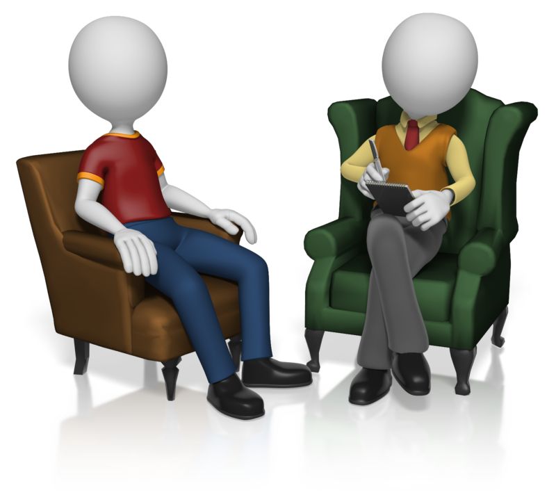 This Presentation Clipart shows a preview of Therapist And Patient Custom