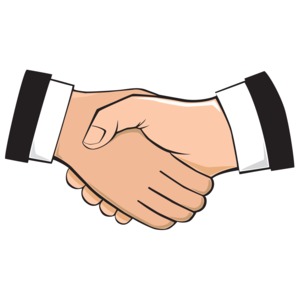 An image of a business handshake.