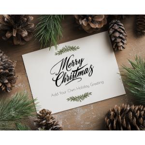 Download this holiday card clipart for festive greetings in your presentation design.