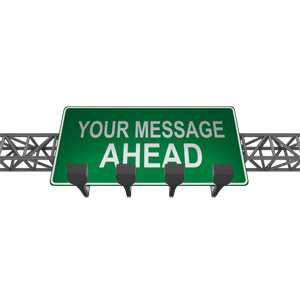 Overhead Freeway Custom Signs | Video Background for PowerPoint ...