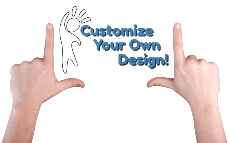 This Presentation Clipart shows a preview of Hands Frame Idea Custom