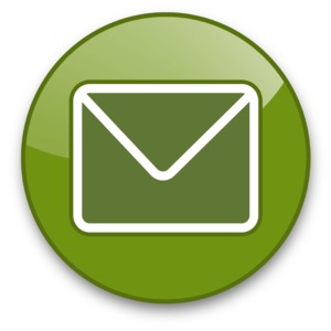 An image of a button icon with an envelope on it.
