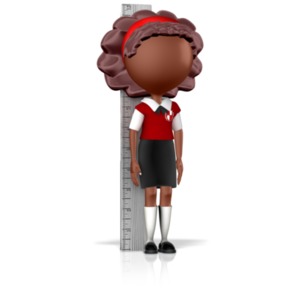 This clip art image shows a girl child school figure standing against a measuring stick.  &lt;br&gt;&lt;br&gt;  &lt;a href=&quot;http://www.presentermedia.com/index.php?target=closeup&amp;id=12251&amp;categoryid=132&amp;maincat=clipart&quot;&gt;Click here for the boy version&lt;/a&gt; 