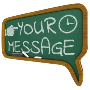 This custom design clip art shows a chalkboard in the shape of a talk bubble.  You can customize the chalkboard by add your own text and images.