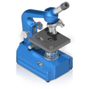 An adjustable multi-magnification microscope.