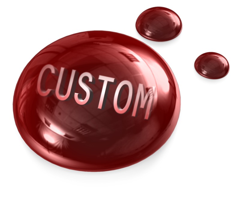 This Presentation Clipart shows a preview of Blood Drops Custom
