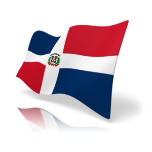 Dominican Republic Flag Perspective Anim | 3D Animated Clipart for ...