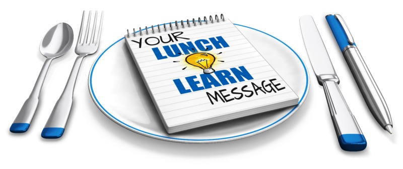 This Presentation Clipart shows a preview of Lunch And Learn