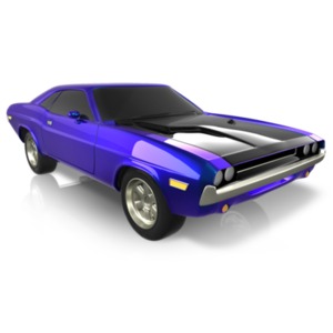 An image of a classic sports car from the 70s.