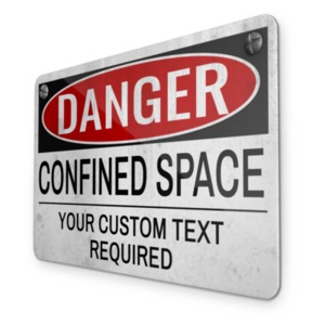 This custom text clip art image shows a customizable danger sign.  This sign is fully customizable.