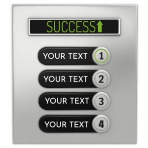 This custom design clip art image shows an elevator panel with four floor buttons which you can customize with your own text and images.&lt;br&gt;&lt;br&gt; You can also customize the digital display on the top of the panel with your own text and images.&lt;br&gt;&lt;br&gt;This custom clip art image could be used in a PowerPoint presentation to display key points as the buttons and main point in the digital display.